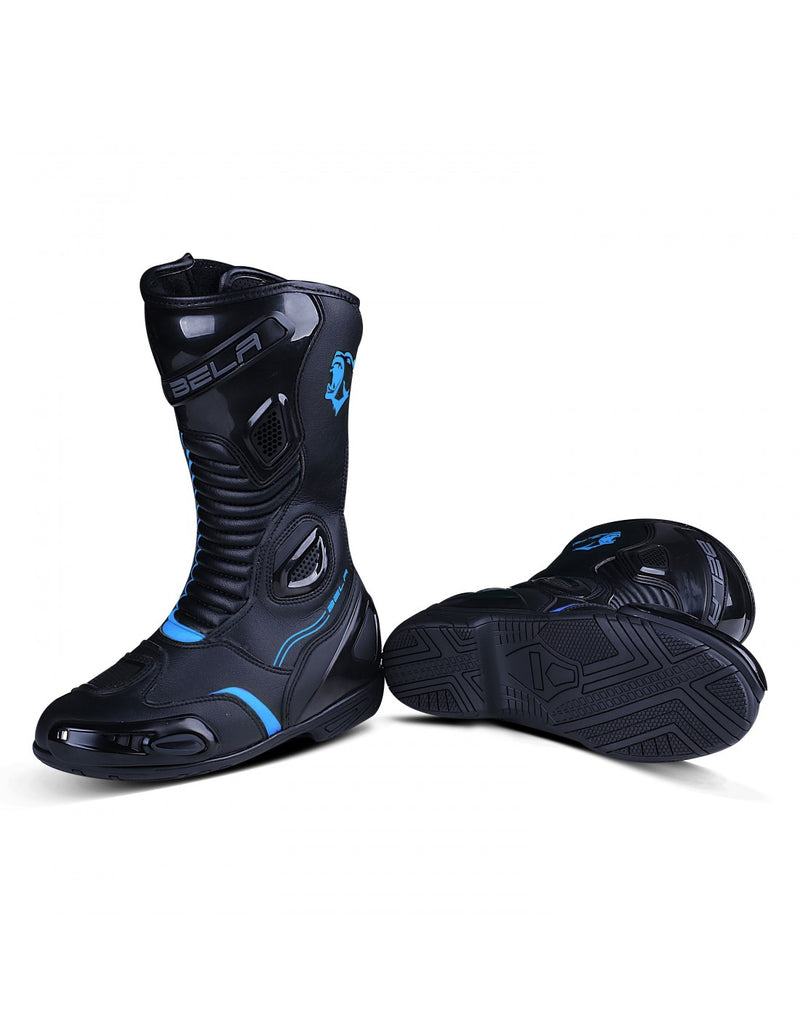 Bela Strip Lady Nero/BLU Racing Boot