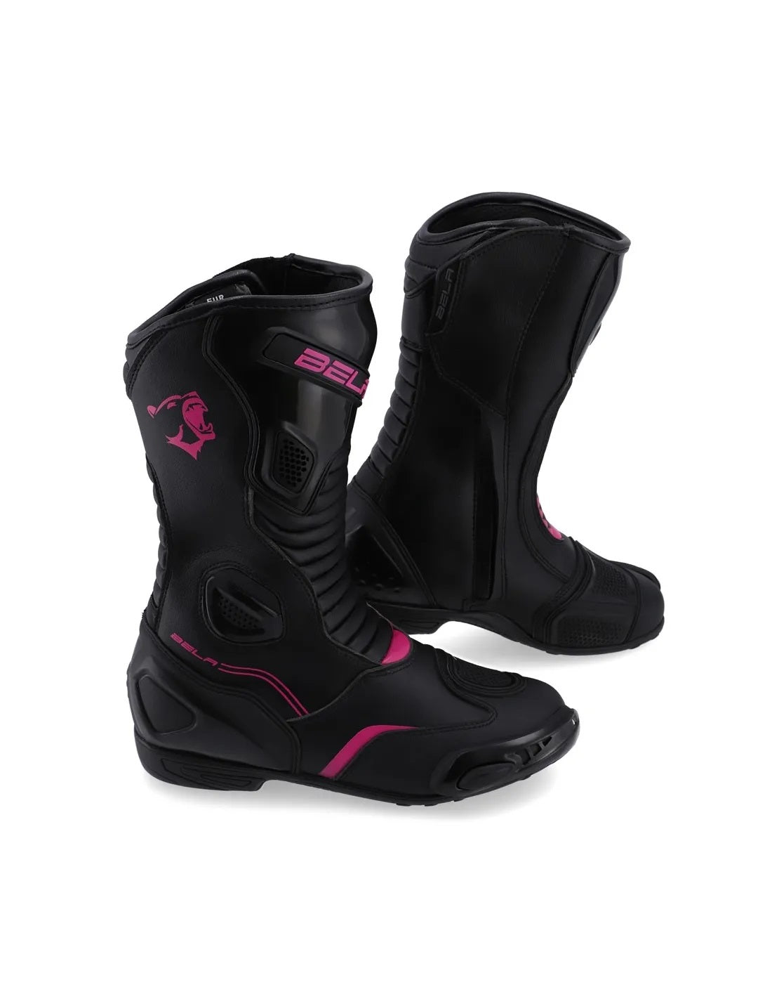 Bela Strip Lady Black Pink Racing Boot