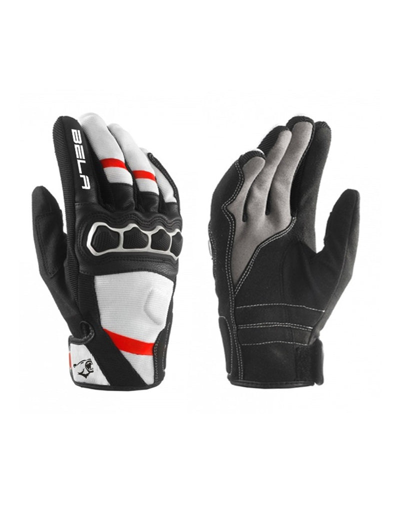 Bela Tracker Men Guanti invernali  da Moto Uomo - Nero/Rosso/Bianco