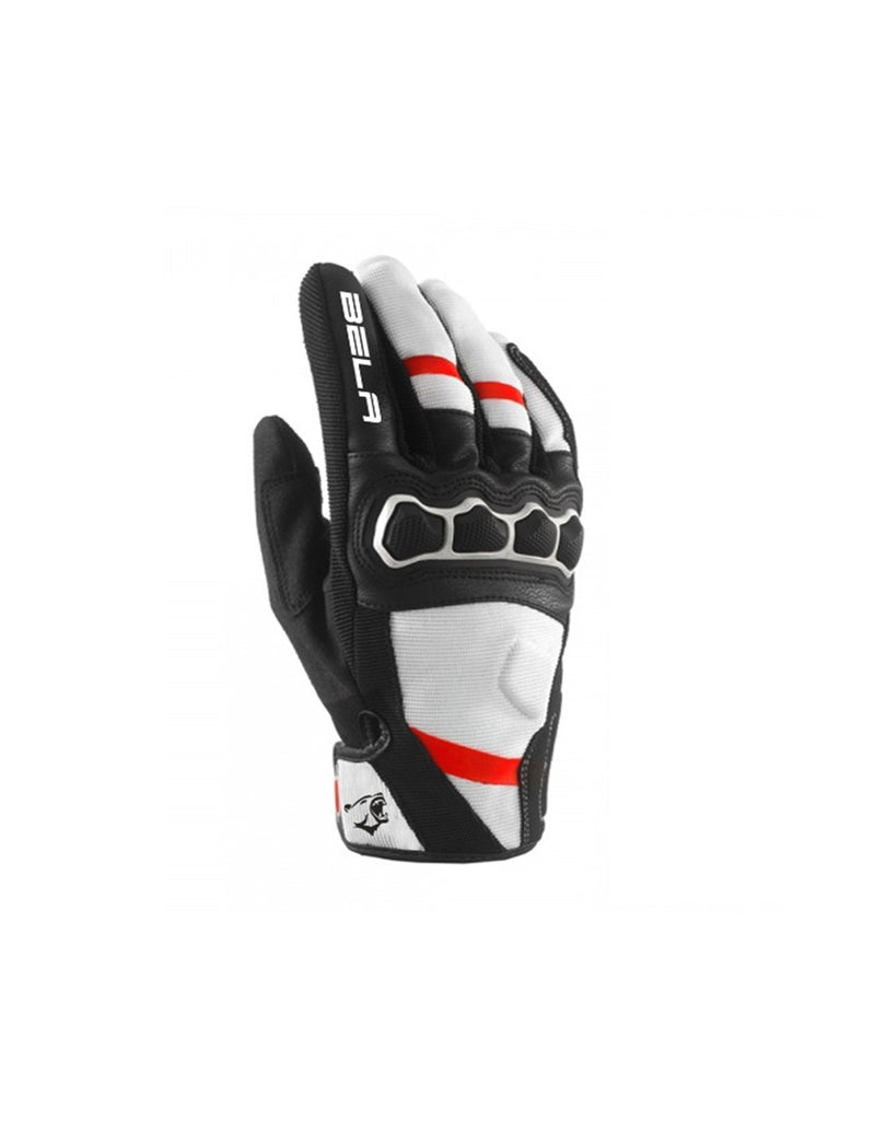 Bela Tracker Men Guanti invernali  da Moto Uomo - Nero/Rosso/Bianco