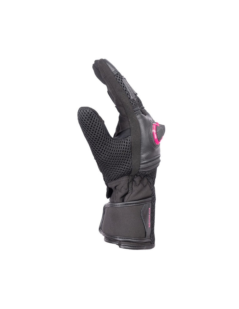 Bela Twix Donna Guanti Moto - Nero / Rosa