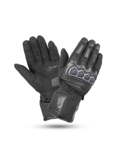 Bela Twix Men Guanti Moto - Nero / Grigio