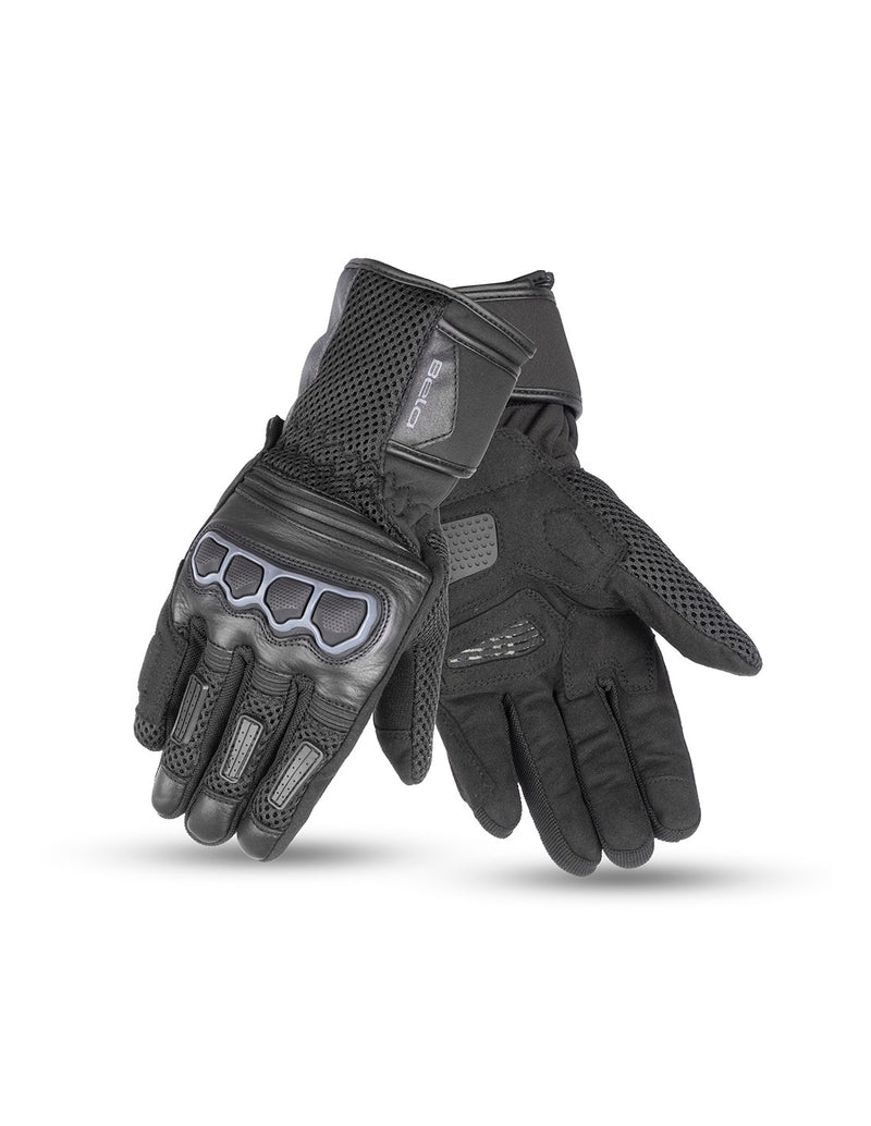 Bela Twix Men Guanti Moto - Nero / Grigio