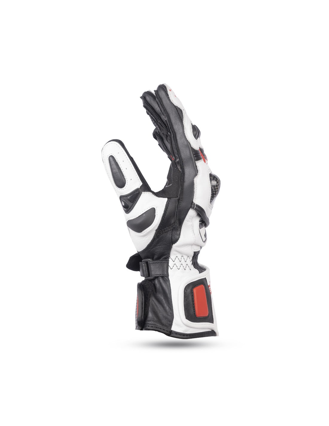 BELA Venom RS Guanti da corsa da uomo - Bianco / Nero / Rosso