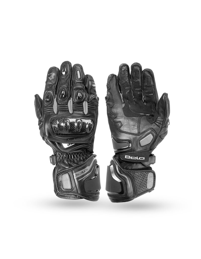 BELA Venom RS Guanti da corsa da uomo - Neri / Grigio
