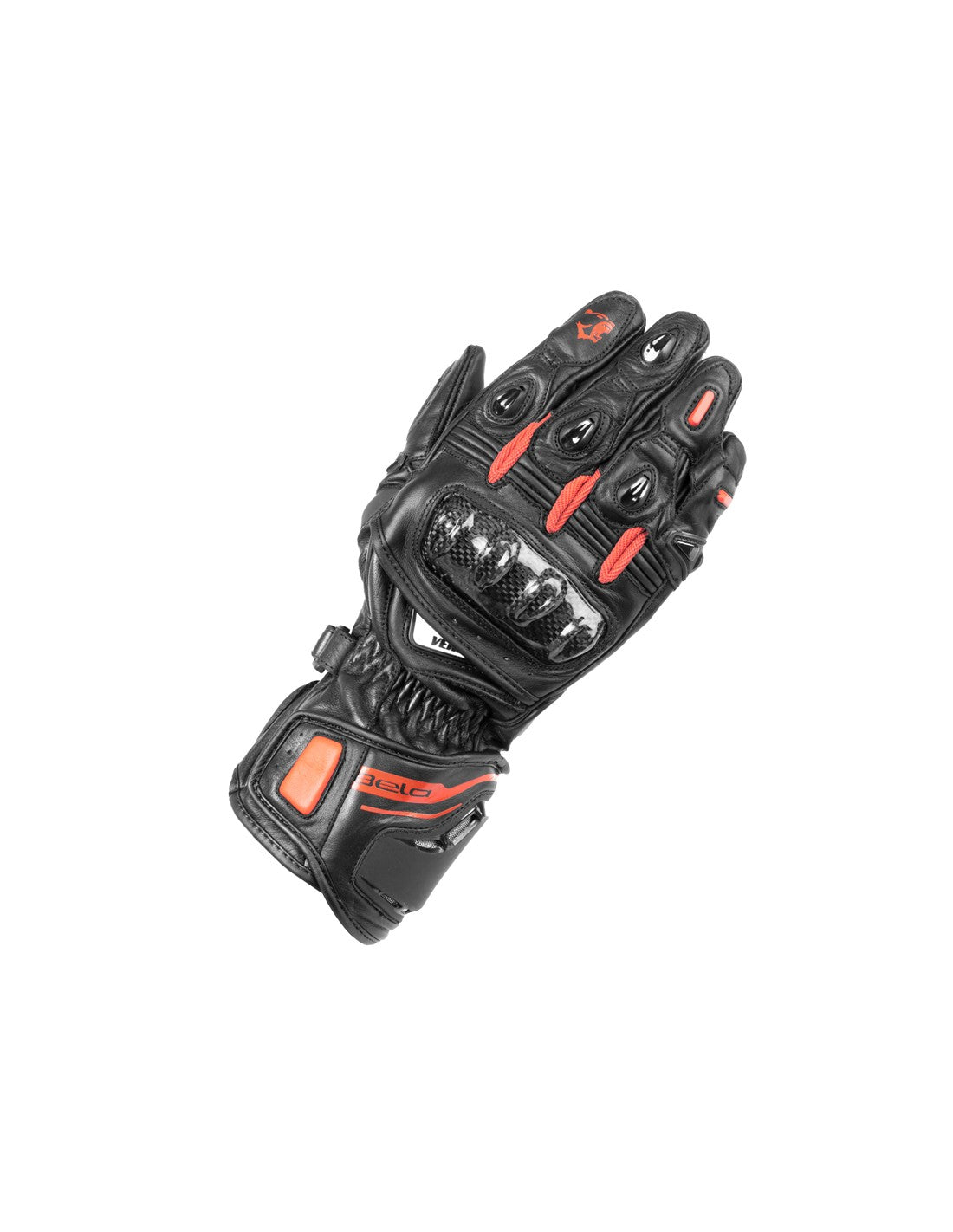 BELA Venom RS Guanti da corsa da uomo - Neri / Rosso