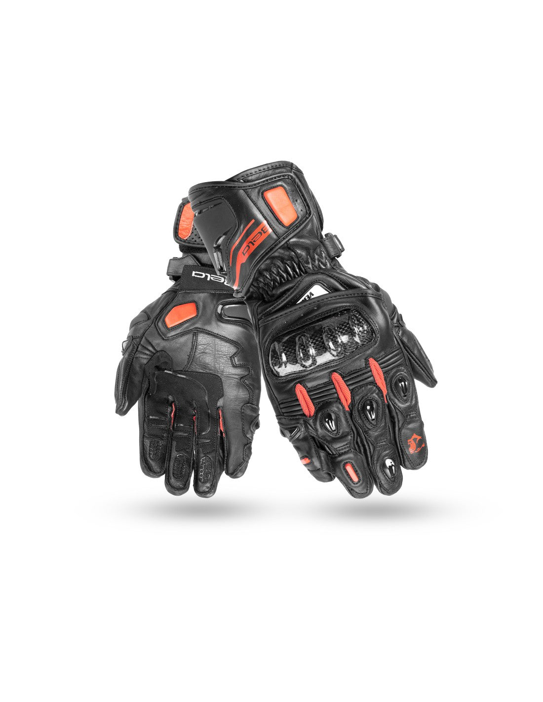 BELA Venom RS Guanti da corsa da uomo - Neri / Rosso