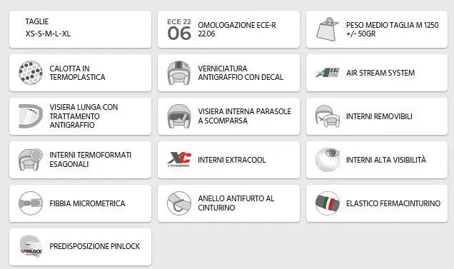Casco Moto Jet Doppia Visiera CGM 169A ILLI Mono Nero Opaco