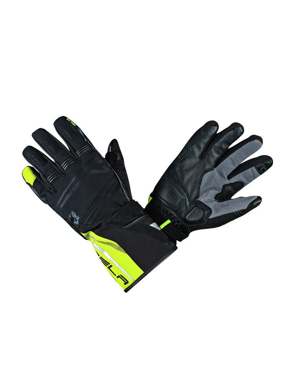 Bela Iglo Men Guanti invernali da uomo - Nero/Giallo Fluor