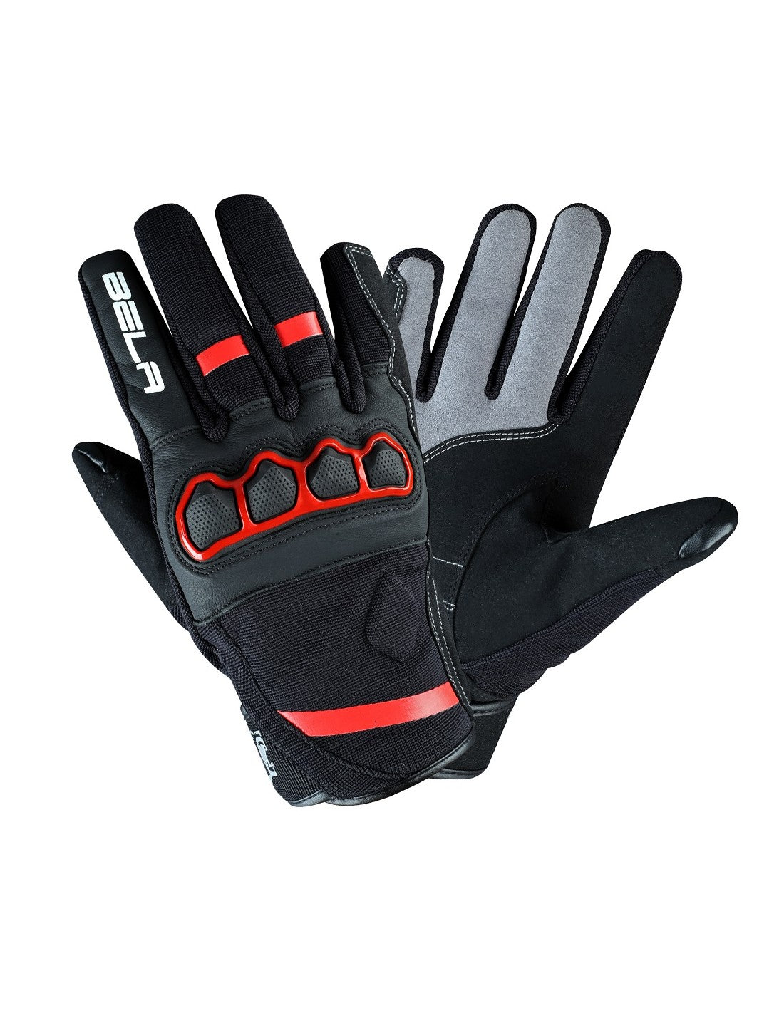Bela Tracker Men Guanti invernali  da Moto Uomo - Nero/Rosso