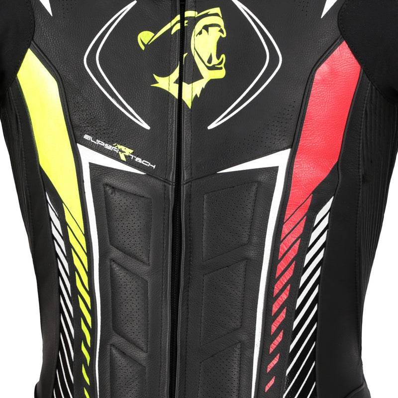 Bela Aragone Tuta da moto Nera/Rossa/Gialla intera (1 PZ)