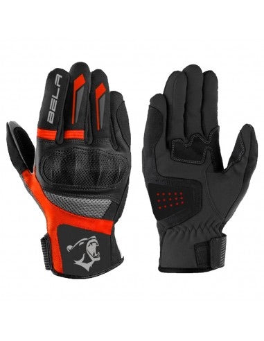 Bela Hero Air Guanti estivi - Nero/Rosso