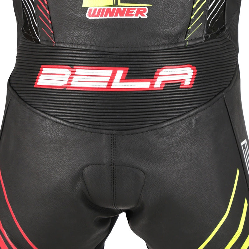 Bela Aragone Tuta da moto Nera/Rossa/Gialla intera (1 PZ)
