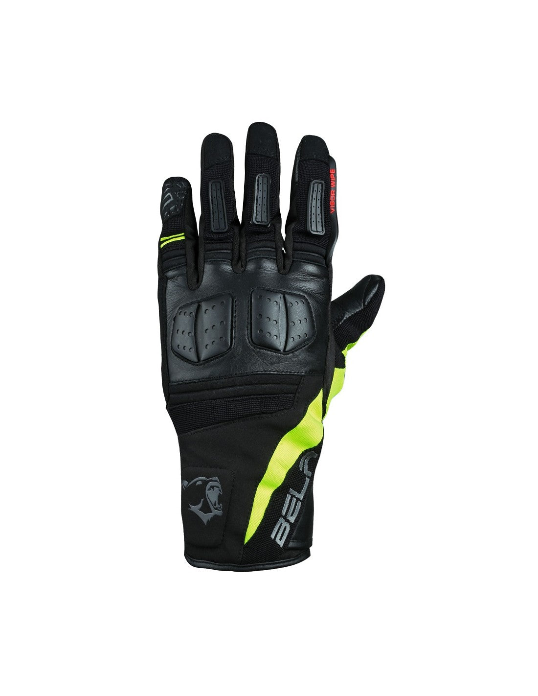 Bela Highway Donna Guanti invernali da Donna Nero/Fluor giallo