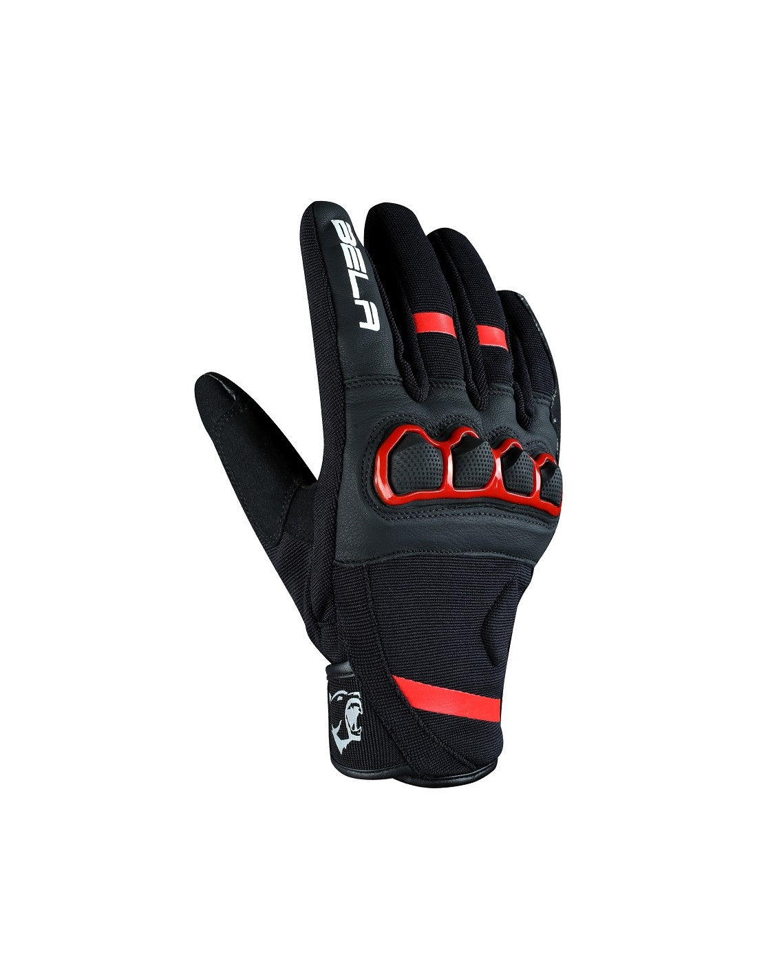 Bela Tracker Men Guanti invernali  da Moto Uomo - Nero/Rosso