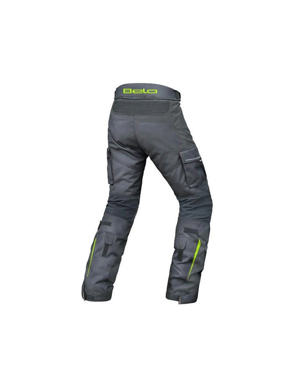 Bela Transformer Pantaloni da moto per uomo - Nero / Giallo fluorescente