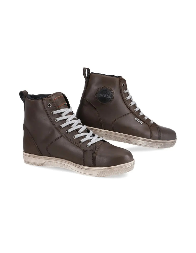 Shua Street Stivali Marroni Impermeabile  100% Pelle