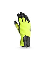 Bela Explorer WP guanti  impermeabile Nero/Amarillo Fluor