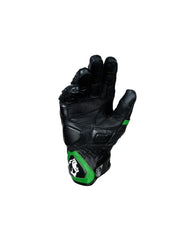 Bela Rocket Short verde Guanto da Motociclista back 2