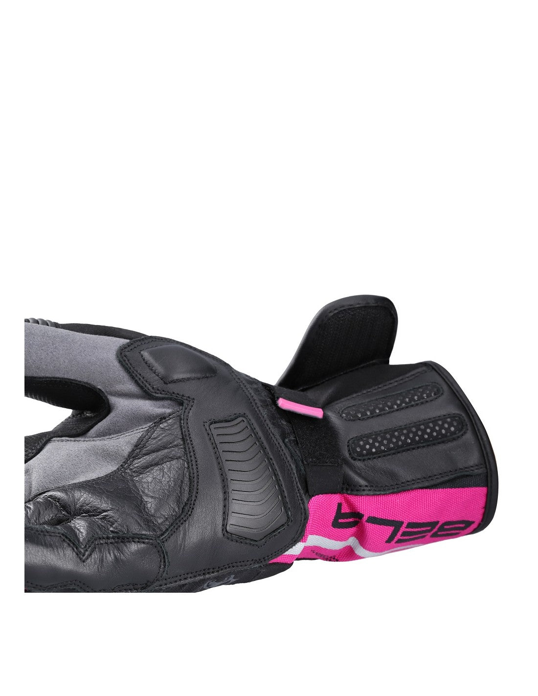 Bela Iglo Donna Guanti invernali da Donna- Nero/Rosa